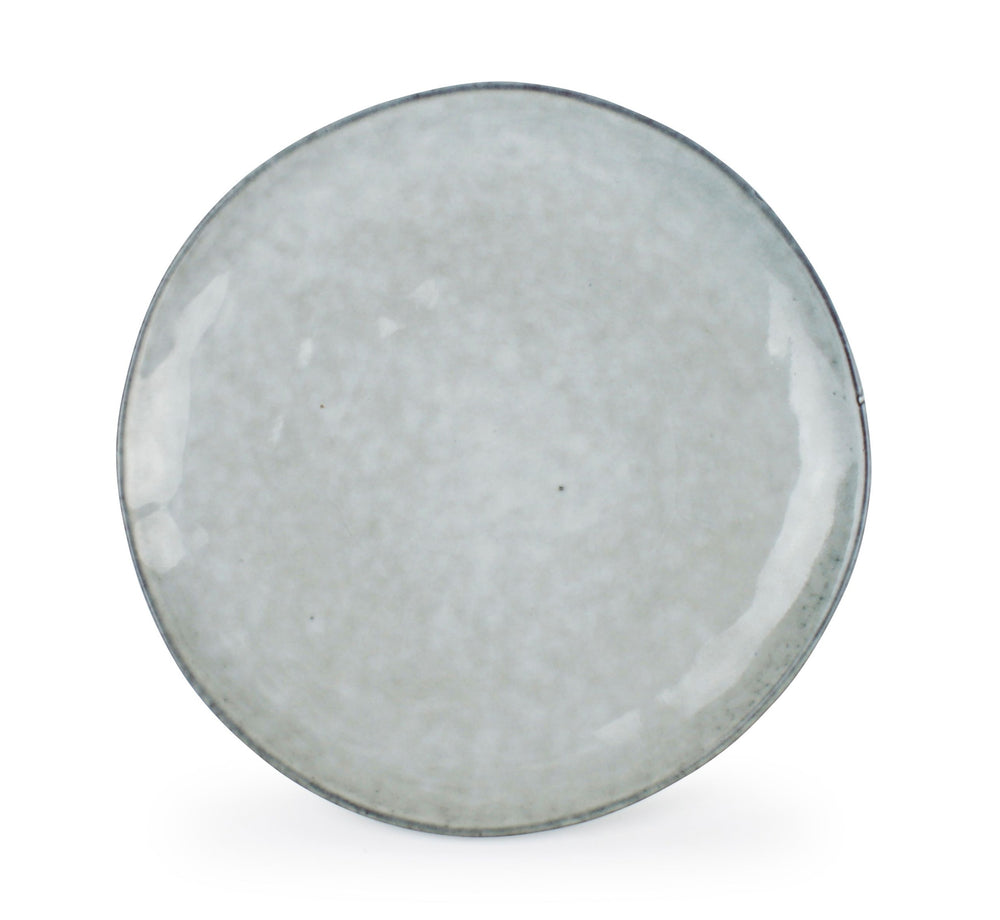 Salt & Pepper Breakfast Plates / Dessert Plates Artisan Organic Green 20 cm - 4 Pieces