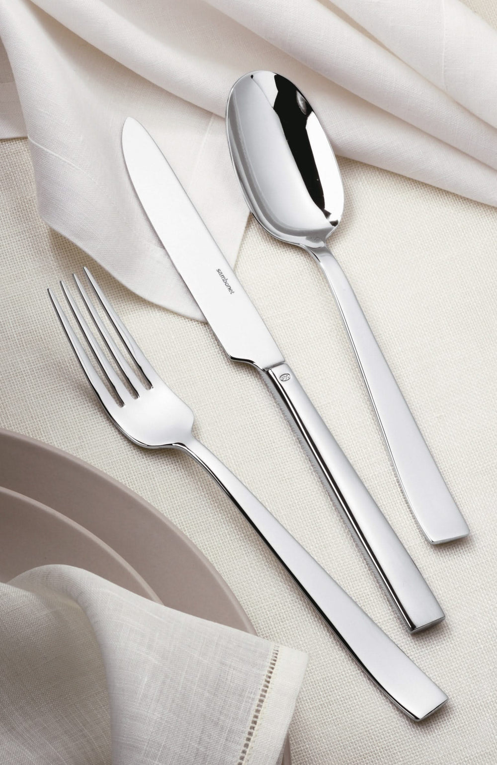 Sambonet Flat cutlery set - stainless steel - 24 pieces / 6 people