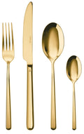 Sambonet Cutlery set Linear - Gold - 24 pieces / 6 persons