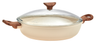 Sambonet sauté pan - Sauteuse - Rock 'n' Rose - Cream - ø 28 cm / 3.6 liters - standard non-stick coating