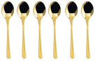 Sambonet Coffee Spoons Taste Gold 6-Piece