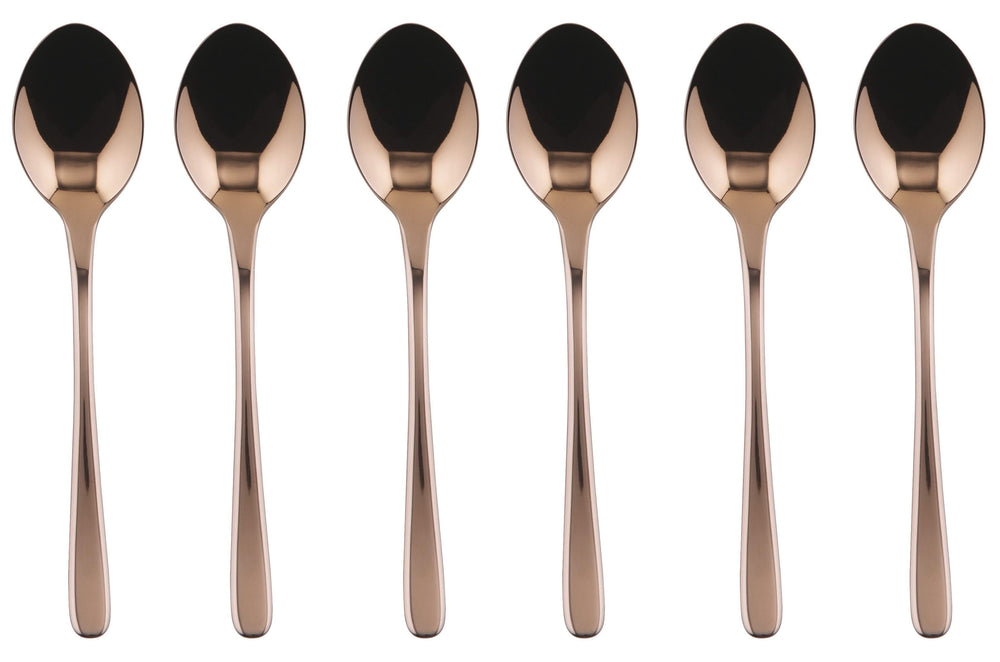 Sambonet Coffee Spoons Taste Copper 6-Piece