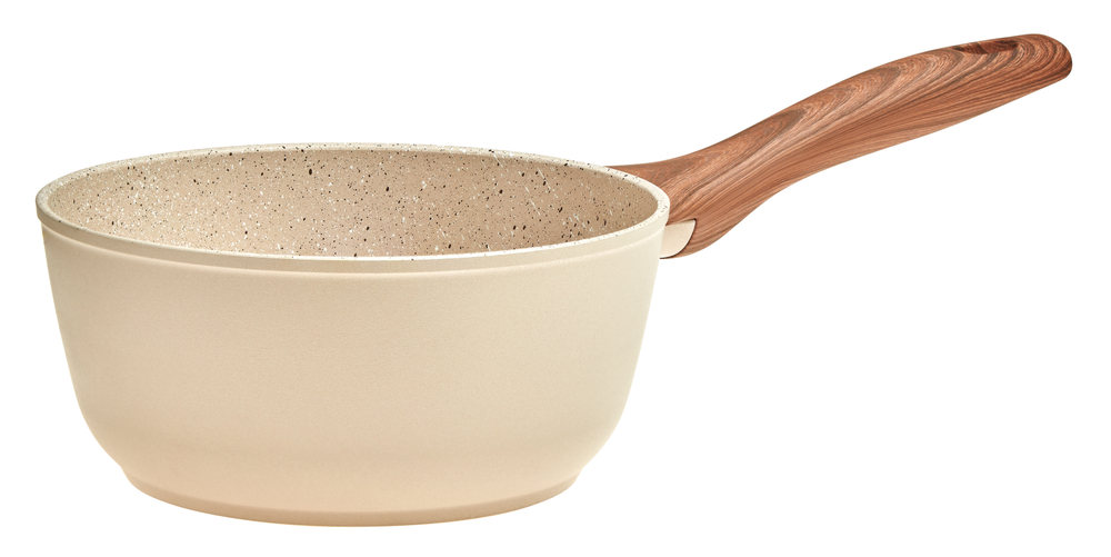 Sambonet sauce pan Rock 'n' Rose - Cream- ø 18 cm / 1.7 liter - standard non-stick coating