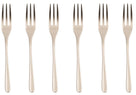 Sambonet Pastry Forks Taste Antique Champagne 6 Pieces