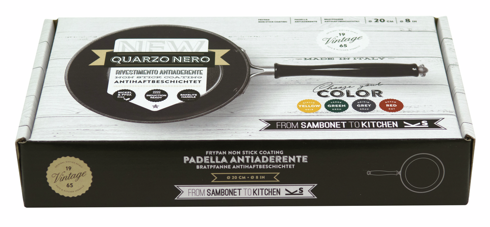 Sambonet Vintage sauce pan Ø 18 cm Green - Also suitable for induction