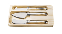 Sareva Cheese knife set Laguiole - stainless steel - 3-piece