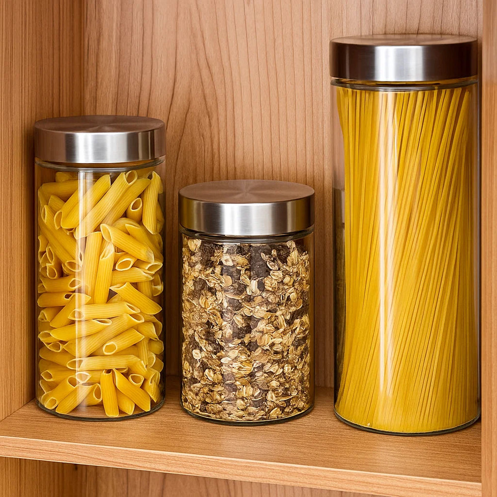 Sareva Stockpot - Glass / stainless steel lid - ø 11.5 cm / 1.7 liters