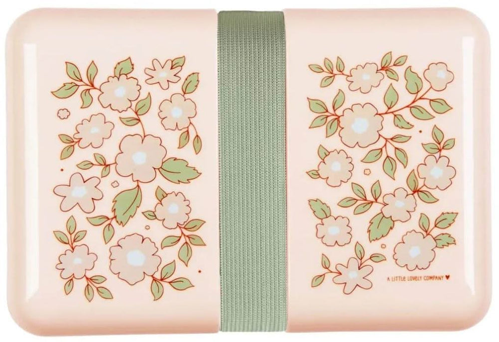 A Little Lovely Company Lunchbox - Pink Blossoms