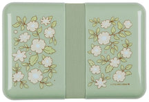 A Little Lovely Company Lunchbox - Green Blossoms