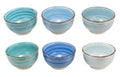 Studio Tavola Bowls Ocean Blue ø 14 cm - 6 pieces