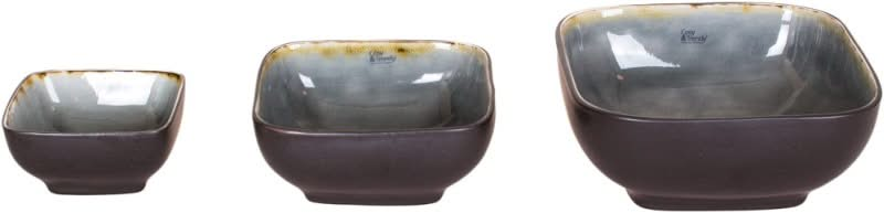 Cosy & Trendy bowl Laguna Blue Grey 14 x 14 cm