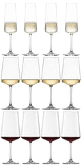 Schott Zwiesel Red, White and Champagne Glasses MioVino - 12-piece