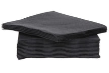 Cosy & Trendy Napkins Black 25 x 25 cm - 40 Pieces