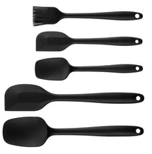 Sareva Spatula set (2 spatulas, 2 pan spatulas & baking brush ) - Silicone