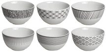 Studio Tavola Bowls Black Sailor ø 14 cm - 6 pieces