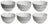 Studio Tavola Bowls Black Sailor ø 14 cm - 6 pieces