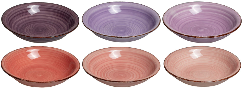 Studio Tavola Deep plates Mykonos ø 21 cm - 6 pieces