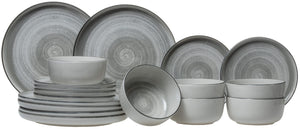 Cosy & Trendy Dinnerware Set Baltic Grey - 18 pieces / 6 people