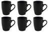 Studio Tavola Mugs Black Tie 350 ml - 6 pieces