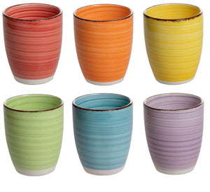 Studio Tavola Mugs Sunny Summer 350 ml - 6 pieces