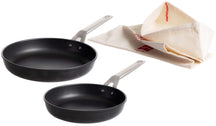 Valira Frying pan set Aire - Black - ø 24 and 28 cm - standard non-stick coating