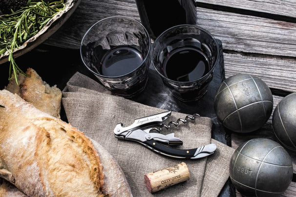 Laguiole Style De Vie Corkscrew - Black Wood