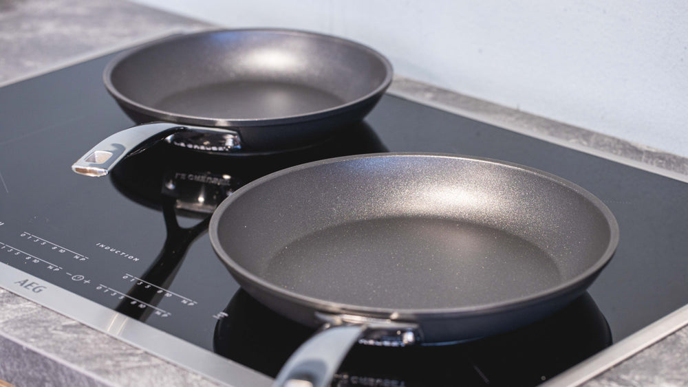 Le Creuset Frying pan set Les Forgées TNS - ø 24 and 28 cm - standard non-stick coating