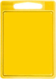 Cookinglife Cutting board  with juice trench 35 x 25 x 0.85 cm - Yellow