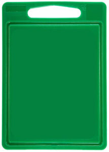 Cookinglife Cutting board  with juice trench 35 x 25 x 0.85 cm - Green