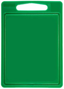 Cookinglife Cutting board  with juice trench 35 x 25 x 0.85 cm - Green