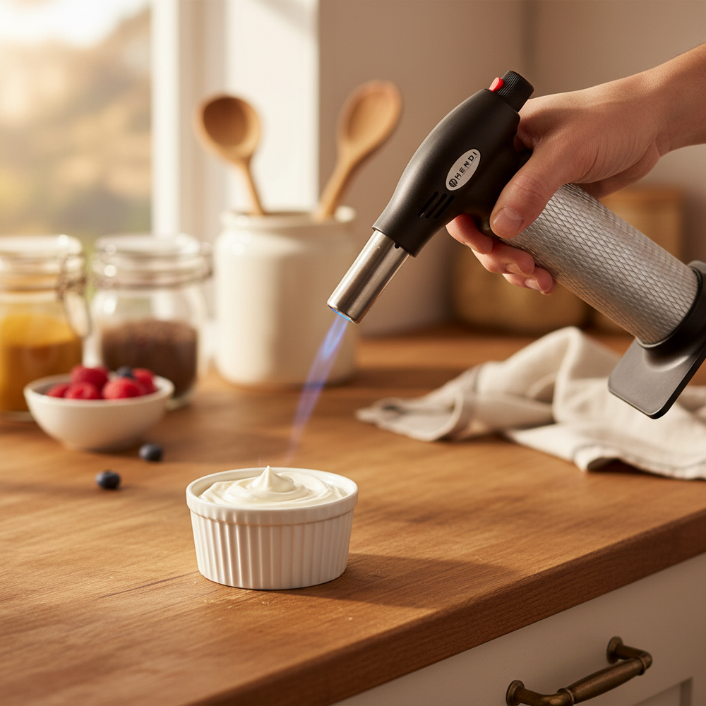 Hendi Buy 19 cm Creme Brulee Burner? Cookinglife Creme brulee