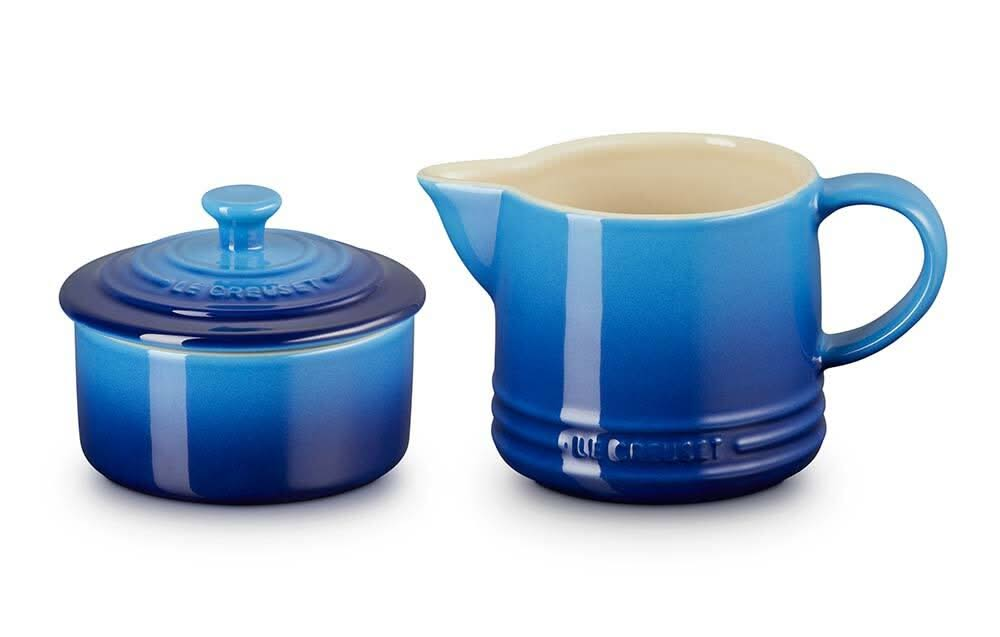 Le Creuset Sugar and milk set - Azure