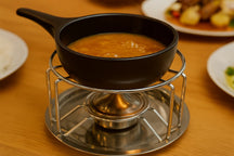 Cookinglife Chrome Plated Round Chafing Dish with Burner