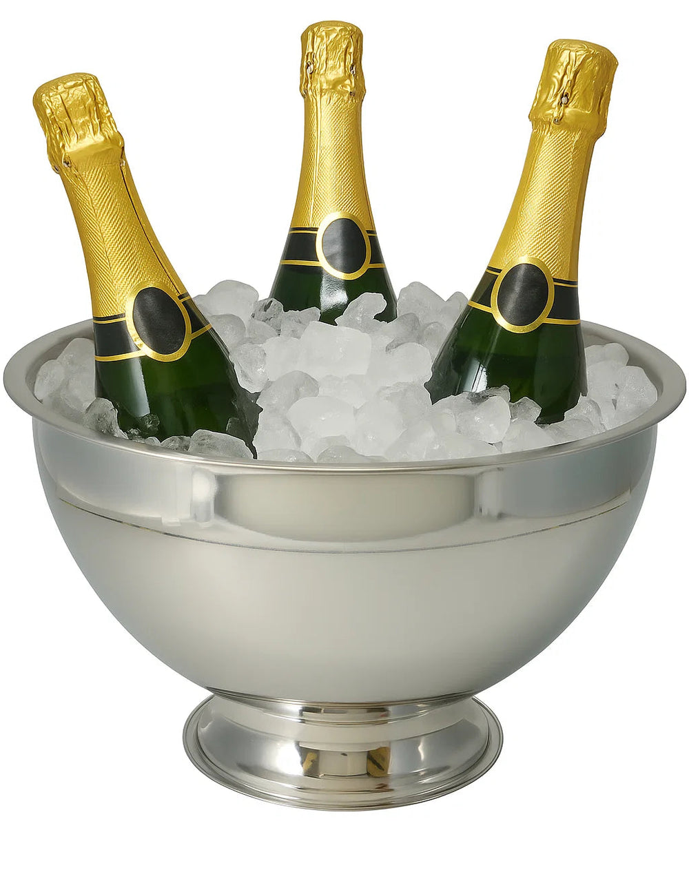 Cookinglife Champagne Bucket - Champagne Bowl - Brushed Stainless Steel ø 30 cm