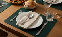 Cosy & Trendy Placemats Leather Look Pine Grove 43 x 30 cm - 6 pieces