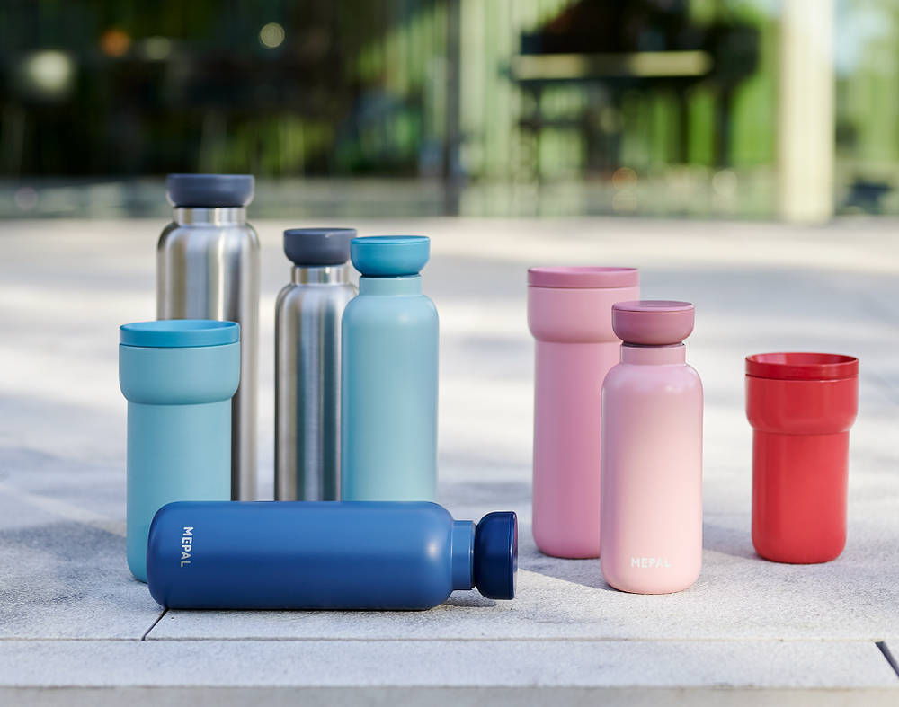 Thermos jugs and cups
