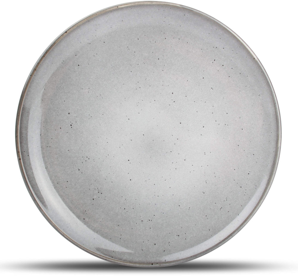 Ona dinner plate Freckles - Gray - ø 26 cm