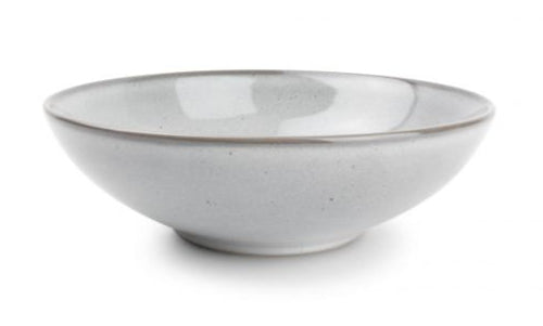 ONA Deep Plates / Pasta Bowls Freckles Grey ø 19.5 cm - 4 Pieces