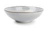 ONA Deep Plates / Pasta Bowls Freckles Grey ø 19.5 cm - 4 Pieces