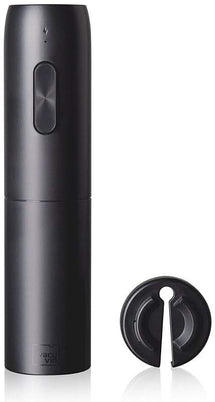 Vacu Vin Electric Wine Opener + Foil Cutter - Black