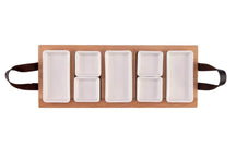 Bowls & Dishes Serving board / Tapas board Streetfood 5-shelf White - Large