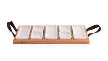 Bowls & Dishes Serving board / Tapas board Streetfood 5-shelf White - Large