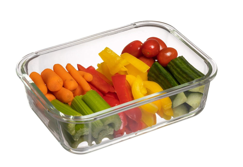 Sareva Cook & Fresh glass preserving container - Rectangle - 4-piece