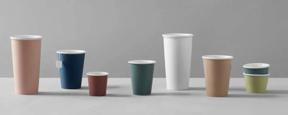 Viva Scandinavia Cup Papercup Andy Nordic Brick 320 ml