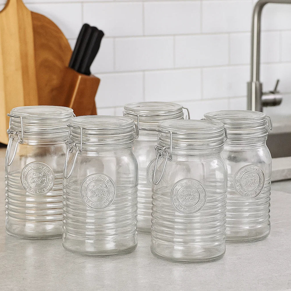 Bormioli Rocco Weck jar Officina 1825 - ø 11 cm / 1 Liter - 6 pieces