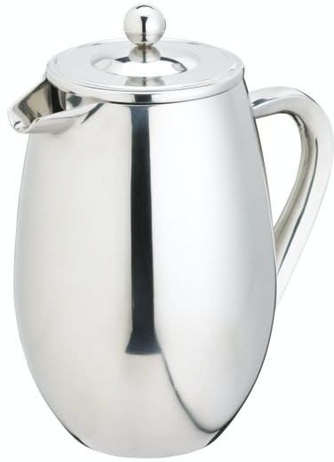 La Cafetière Cafetiere stainless steel - Double walled - Insulated - 1 liter / 7 cups