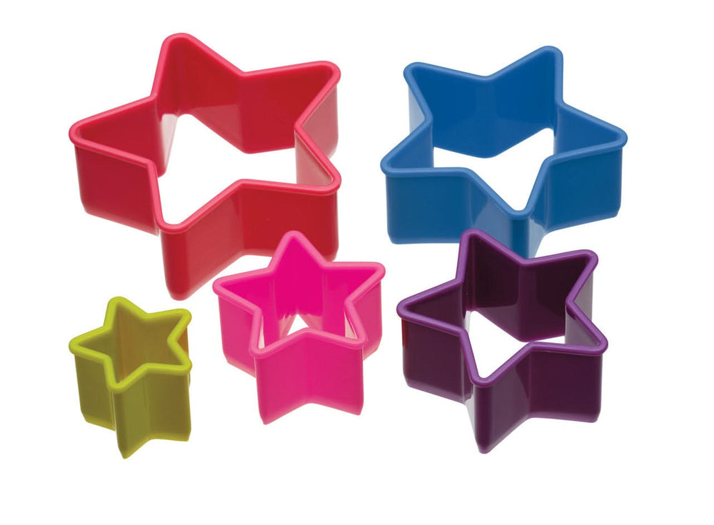 Colourworks Brights Star Cutters - 5-Piece