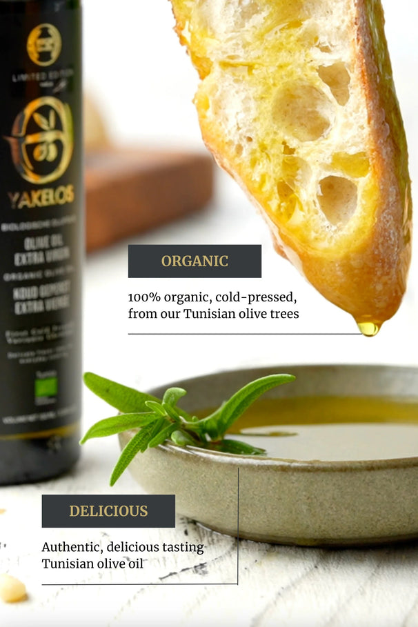 Yakelos Organic Extra Virgin Olive Oil 500 ml