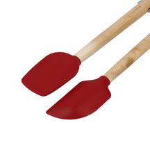 KitchenAid Spatula set Core Imperial Red Birch Wood 2-piece