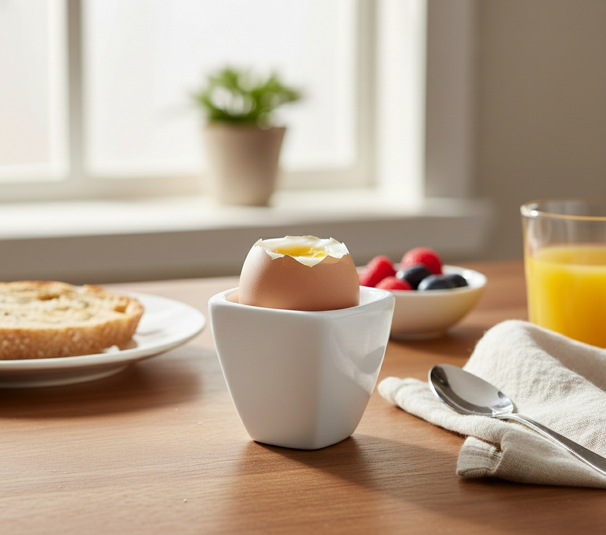 BonBistro Egg cup Yong Squito - White - 4 pieces